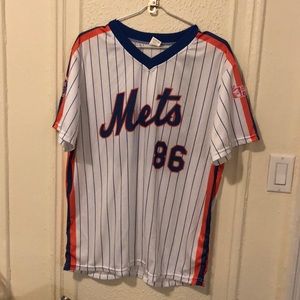 Mets 86 souvenir baseball jersey
